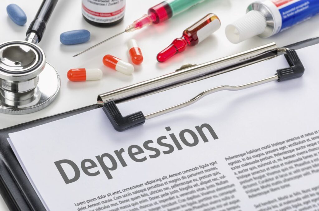 blood test depression